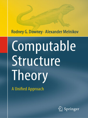 cover image of Computable Structure Theory